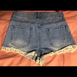 Forever 21 Lace Shorts